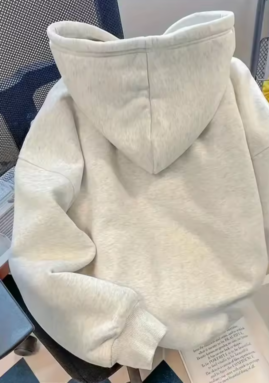 Relaxed Fit Hoodie – Shell Print